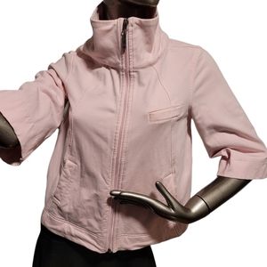 Lululemon Classic Swing Pink Jacket Sz 6